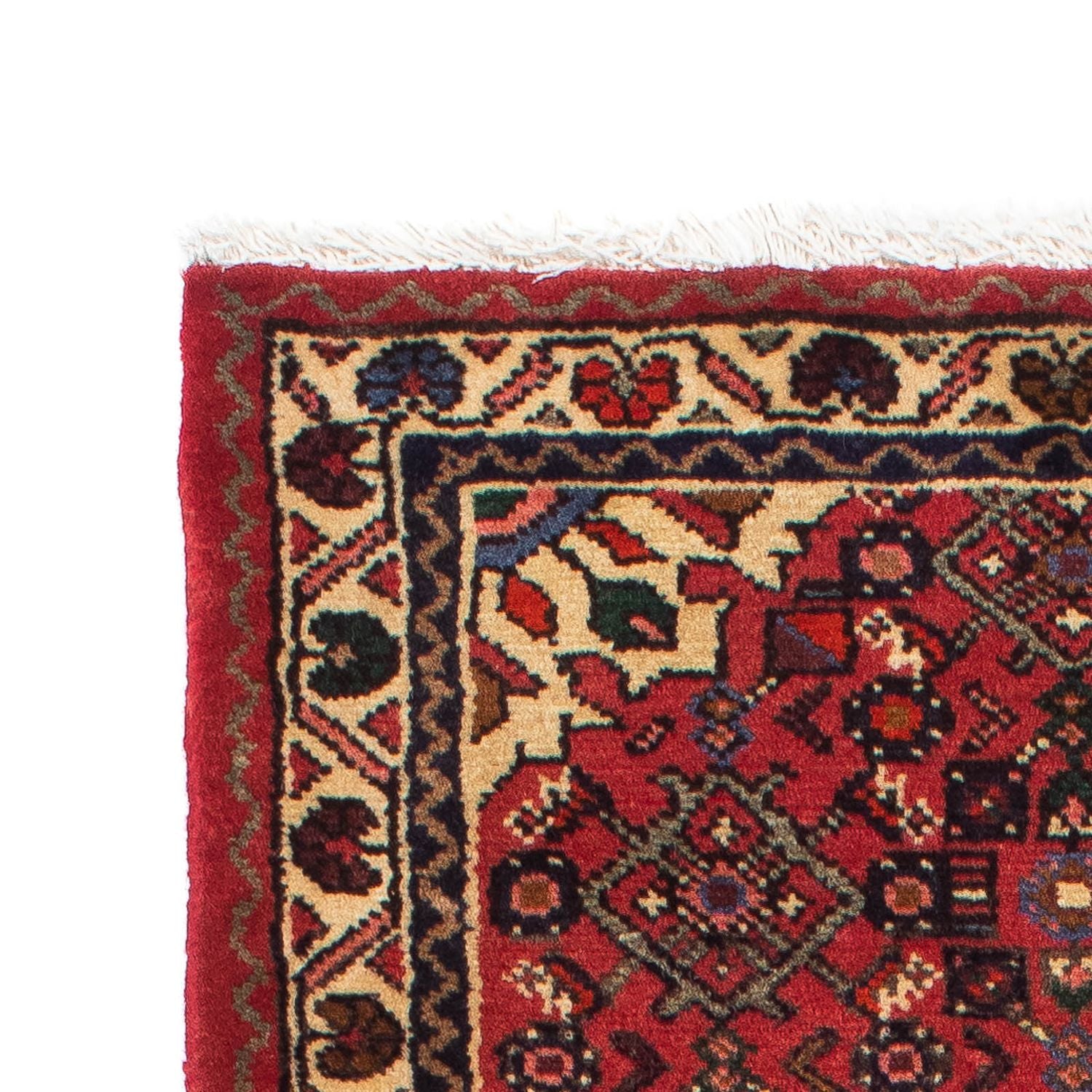 Alfombra de pasillo Alfombra persa - Nómada - 198 x 70 cm - rojo oscuro