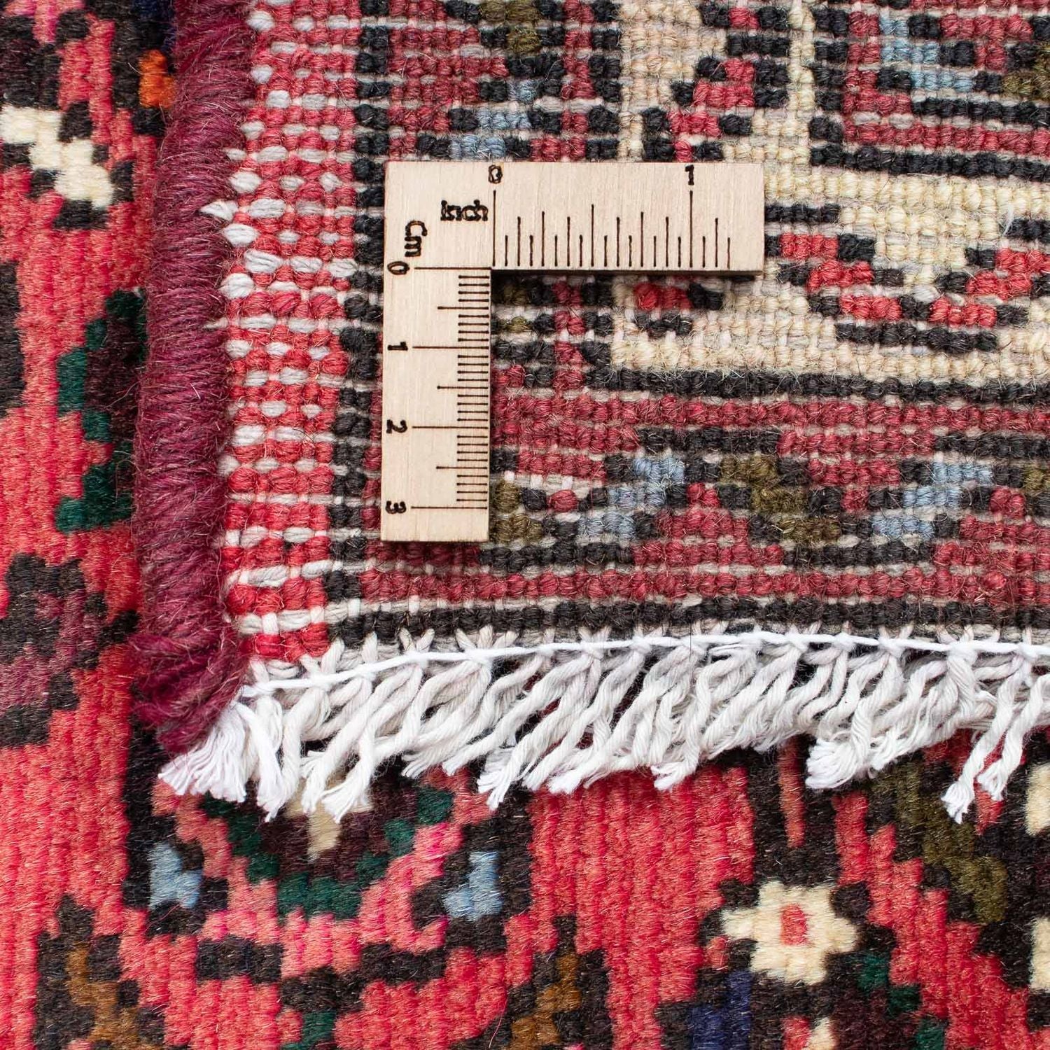 Alfombra de pasillo Alfombra persa - Nómada - 182 x 72 cm - rojo oscuro