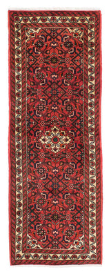 Alfombra de pasillo Alfombra persa - Nómada - 195 x 70 cm - rojo oscuro
