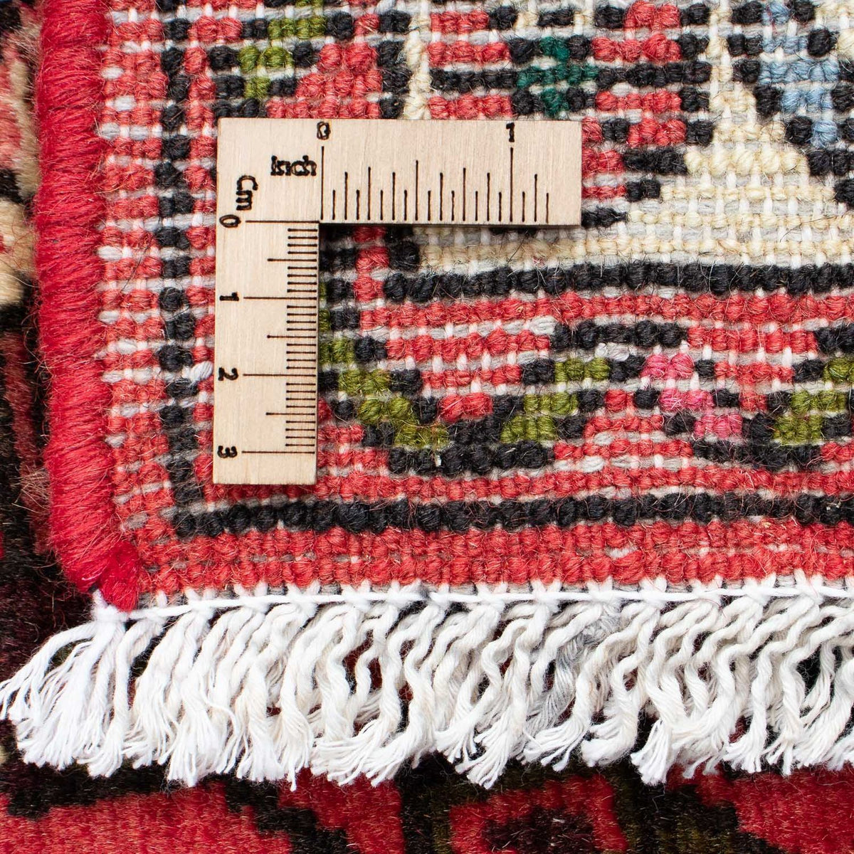 Alfombra de pasillo Alfombra persa - Nómada - 195 x 70 cm - rojo oscuro