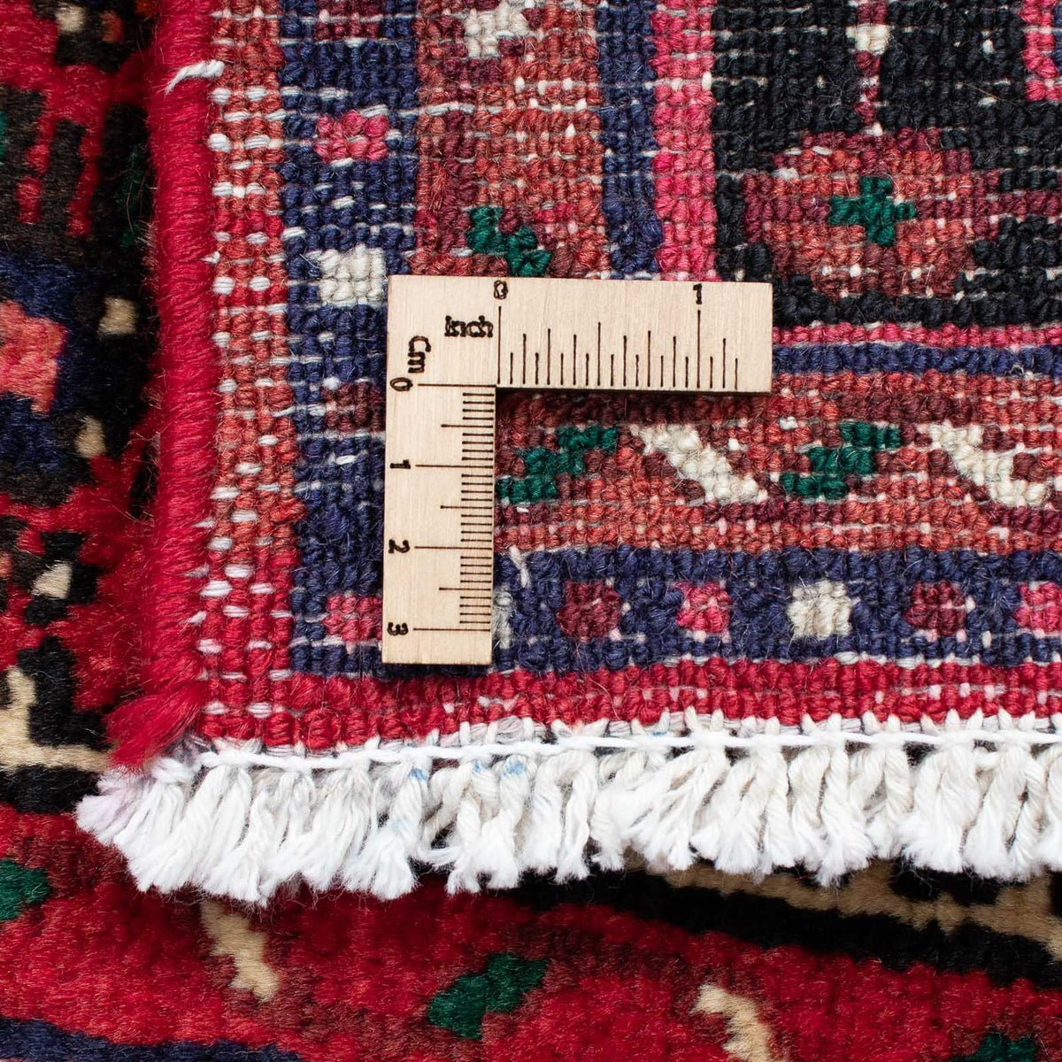 Alfombra de pasillo Alfombra persa - Nómada - 200 x 80 cm - rojo oscuro