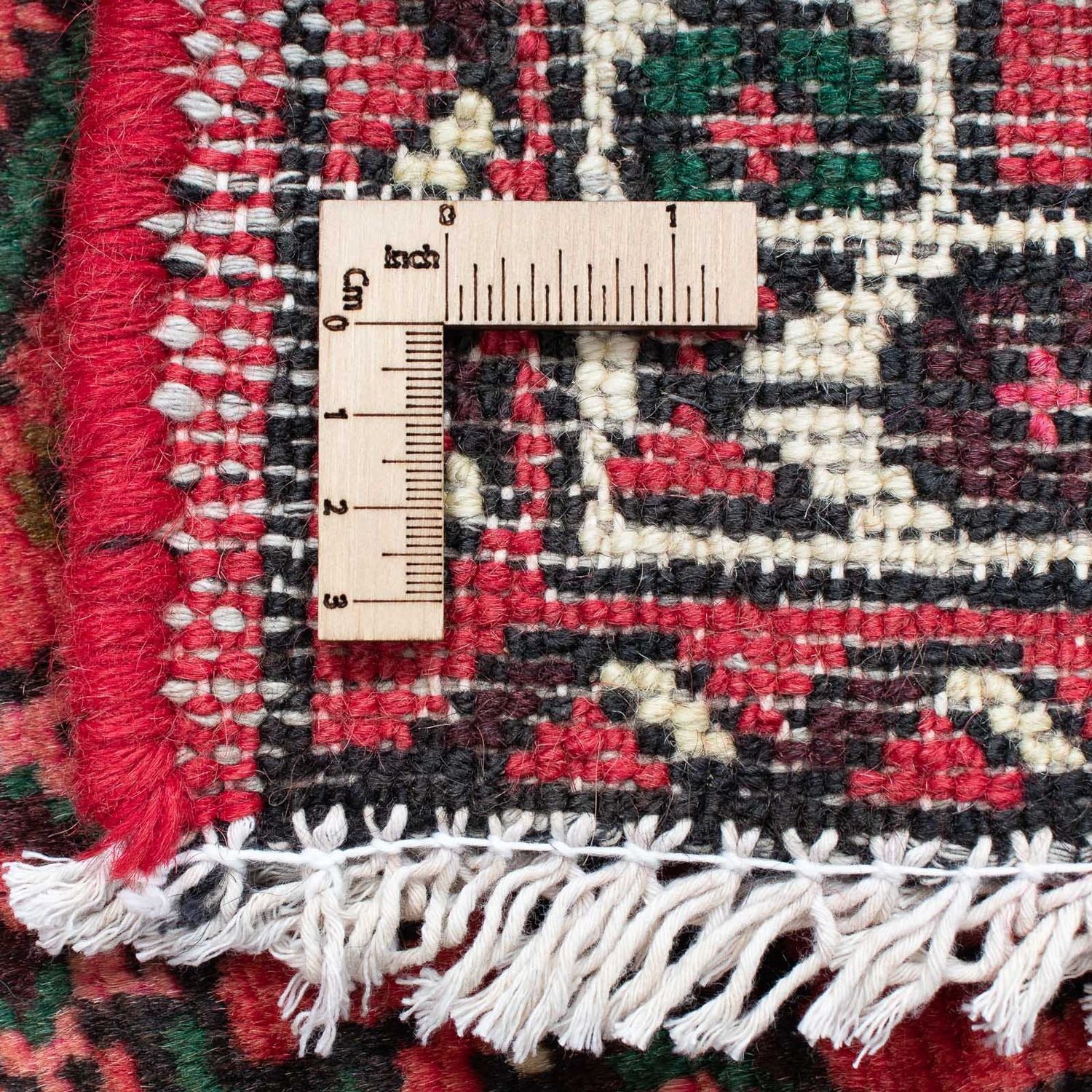 Alfombra de pasillo Alfombra persa - Nómada - 192 x 73 cm - rojo oscuro