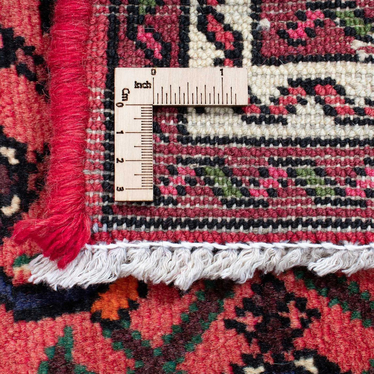 Alfombra de pasillo Alfombra persa - Nómada - 200 x 70 cm - rojo oscuro