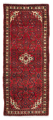 Alfombra de pasillo Alfombra persa - Nómada - 200 x 80 cm - rojo oscuro