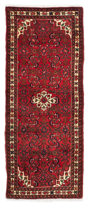 Alfombra de pasillo Alfombra persa - Nómada - 200 x 80 cm - rojo oscuro
