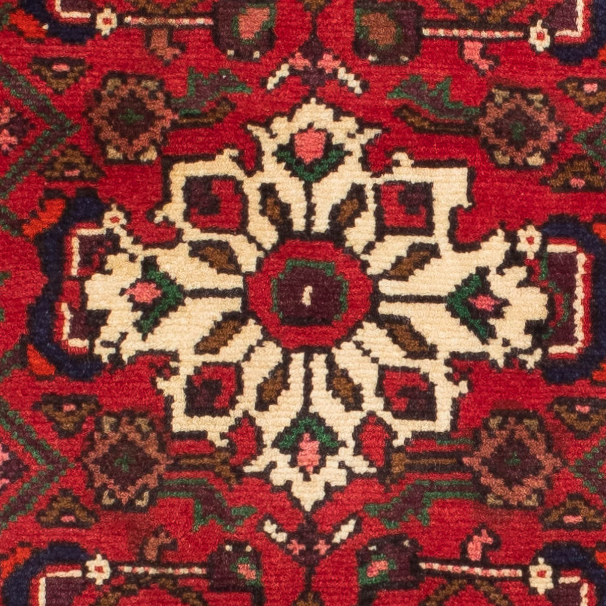 Alfombra de pasillo Alfombra persa - Nómada - 200 x 80 cm - rojo oscuro