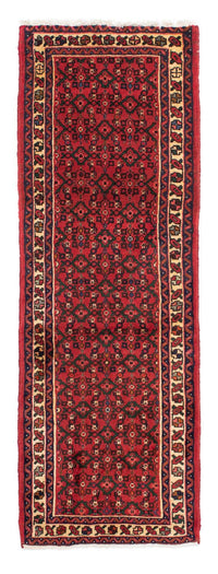 Alfombra de pasillo Alfombra persa - Nómada - 195 x 68 cm - rojo oscuro