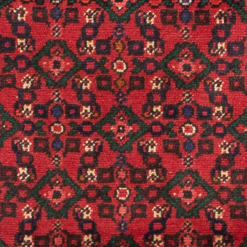 Alfombra de pasillo Alfombra persa - Nómada - 195 x 68 cm - rojo oscuro