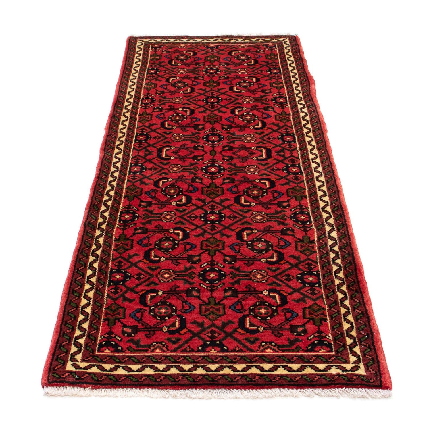 Alfombra de pasillo Alfombra persa - Nómada - 198 x 70 cm - beige