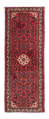Alfombra de pasillo Alfombra persa - Nómada - 190 x 68 cm - rojo oscuro