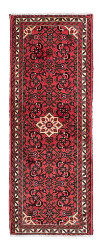 Alfombra de pasillo Alfombra persa - Nómada - 190 x 68 cm - rojo oscuro