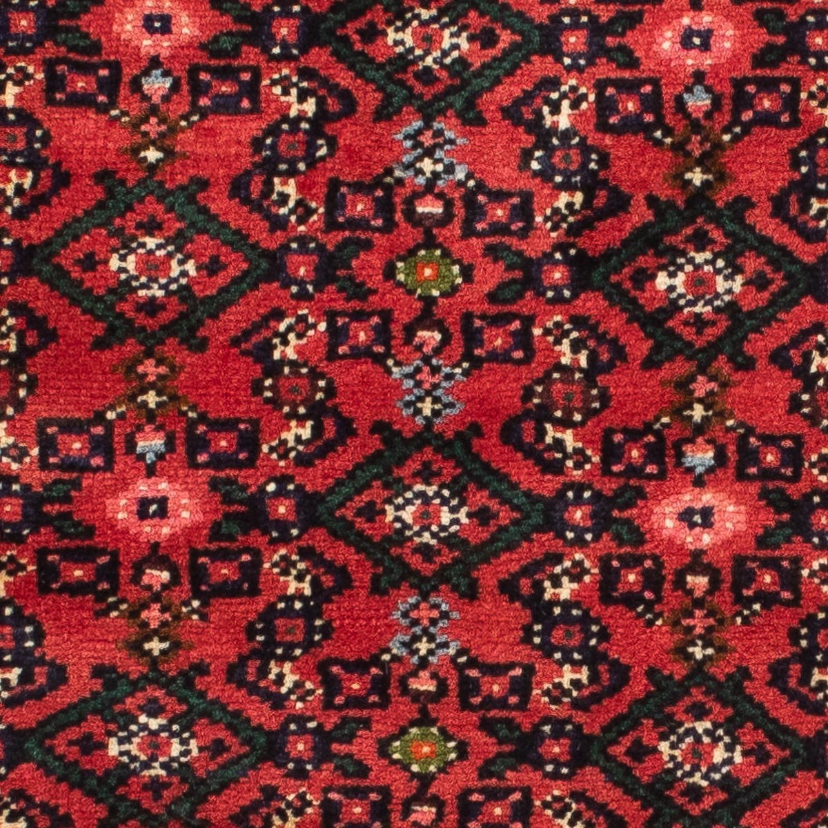 Alfombra de pasillo Alfombra persa - Nómada - 192 x 70 cm - rojo oscuro