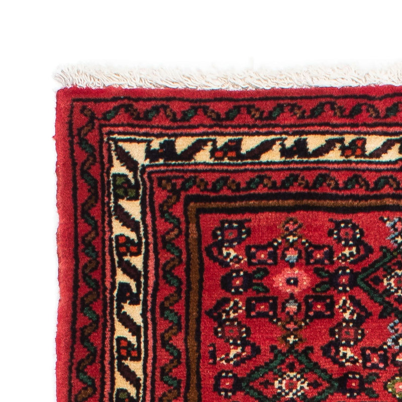 Alfombra de pasillo Alfombra persa - Nómada - 192 x 70 cm - rojo oscuro