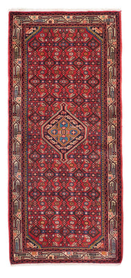 Alfombra de pasillo Alfombra persa - Nómada - 195 x 85 cm - rojo oscuro