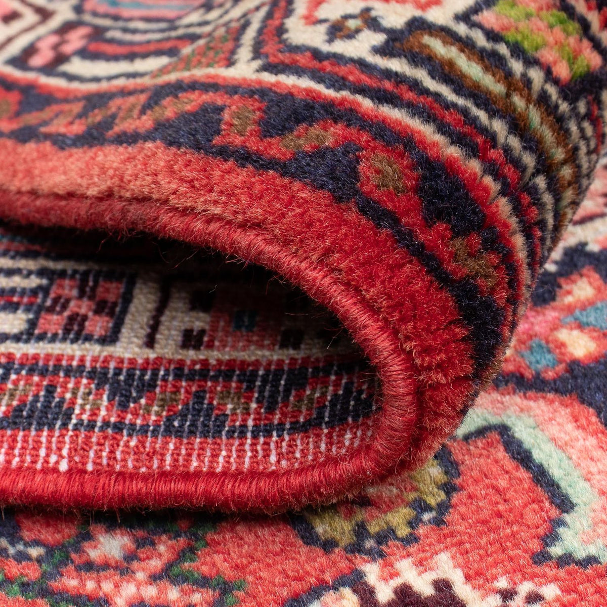 Alfombra de pasillo Alfombra persa - Nómada - 195 x 85 cm - rojo oscuro