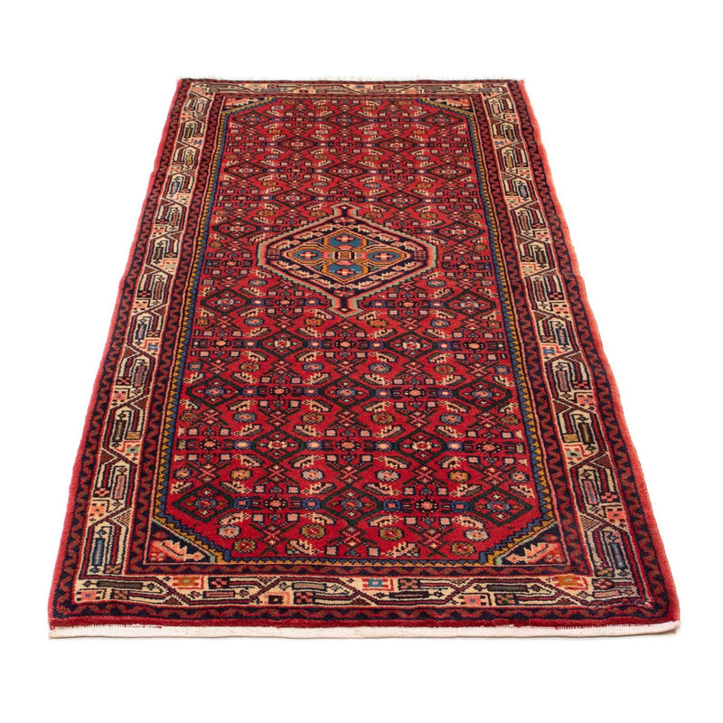 Alfombra de pasillo Alfombra persa - Nómada - 195 x 85 cm - rojo oscuro