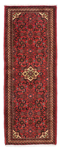 Alfombra de pasillo Alfombra persa - Nómada - 198 x 73 cm - rojo oscuro