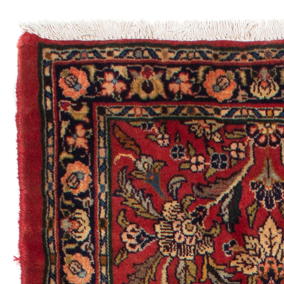 Alfombra de pasillo Alfombra persa - Nómada - 220 x 80 cm - rojo oscuro