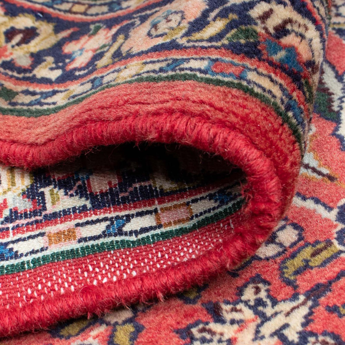 Alfombra de pasillo Alfombra persa - Nómada - 220 x 80 cm - rojo oscuro