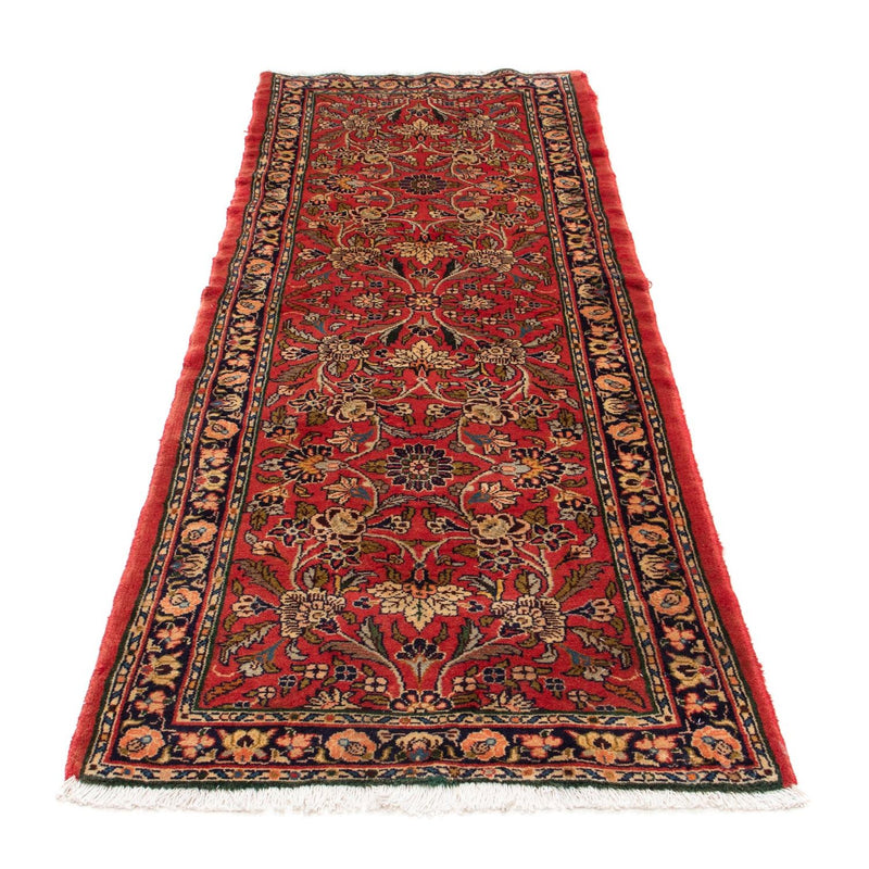 Alfombra de pasillo Alfombra persa - Nómada - 220 x 80 cm - rojo oscuro