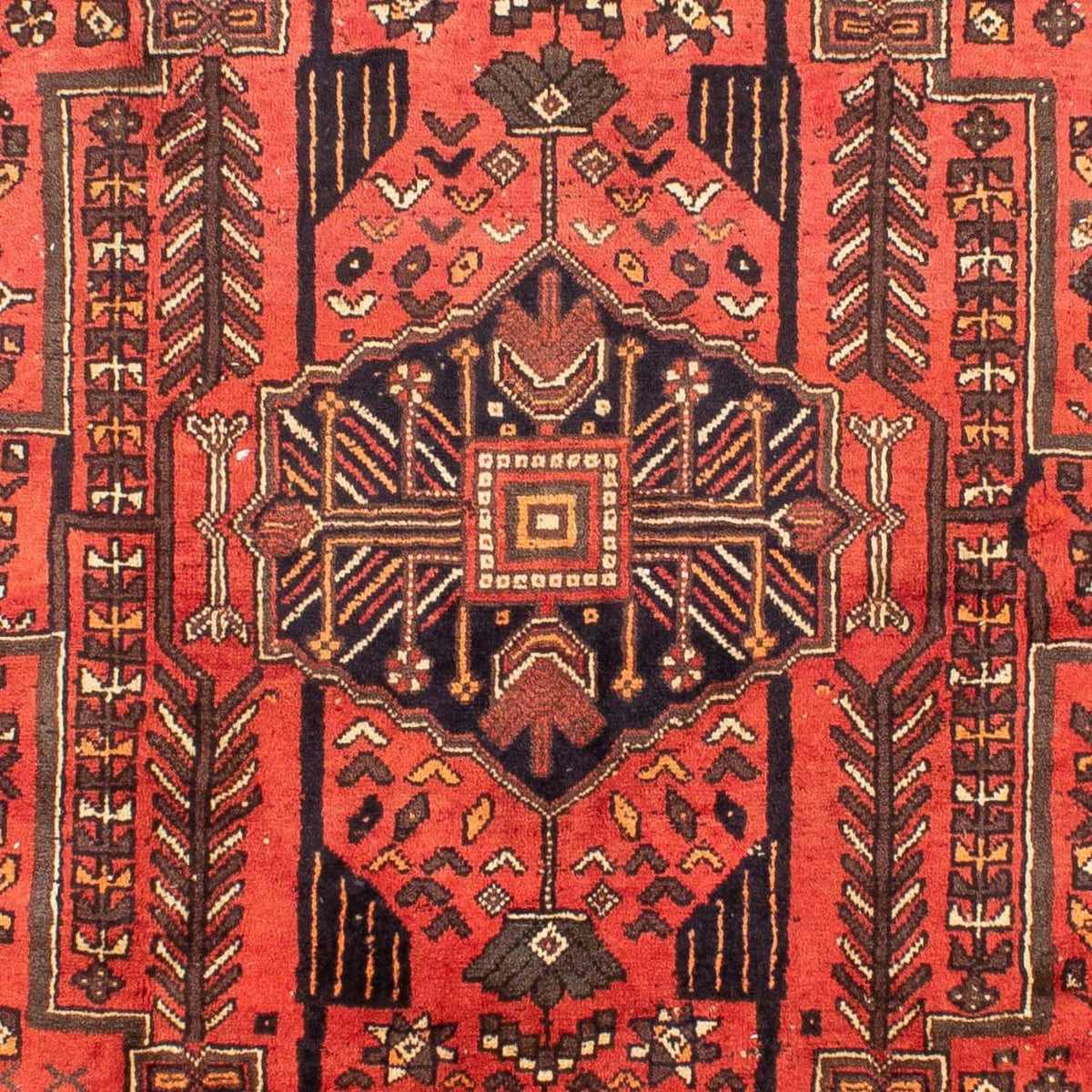 Alfombra de pasillo Alfombra persa - Nómada - 198 x 70 cm - rojo