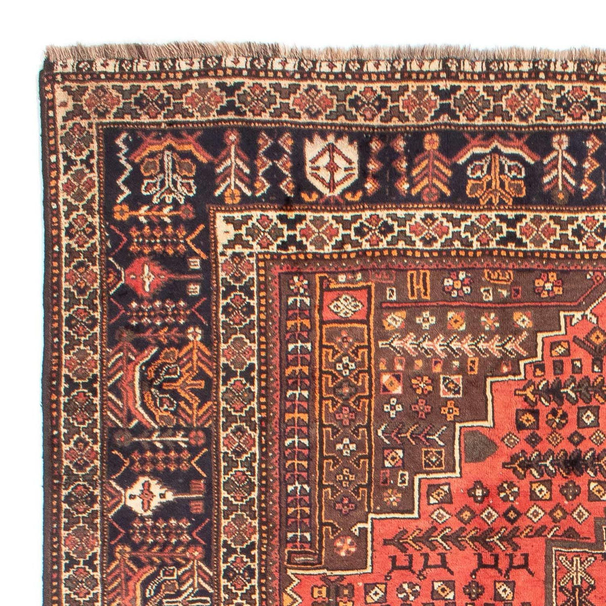 Alfombra de pasillo Alfombra persa - Nómada - 198 x 70 cm - rojo