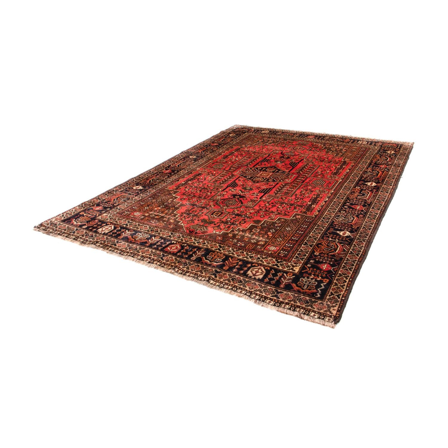 Alfombra de pasillo Alfombra persa - Nómada - 198 x 70 cm - rojo