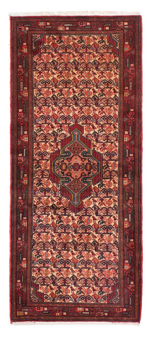 Alfombra de pasillo Alfombra persa - Nómada - 200 x 80 cm - rojo oscuro
