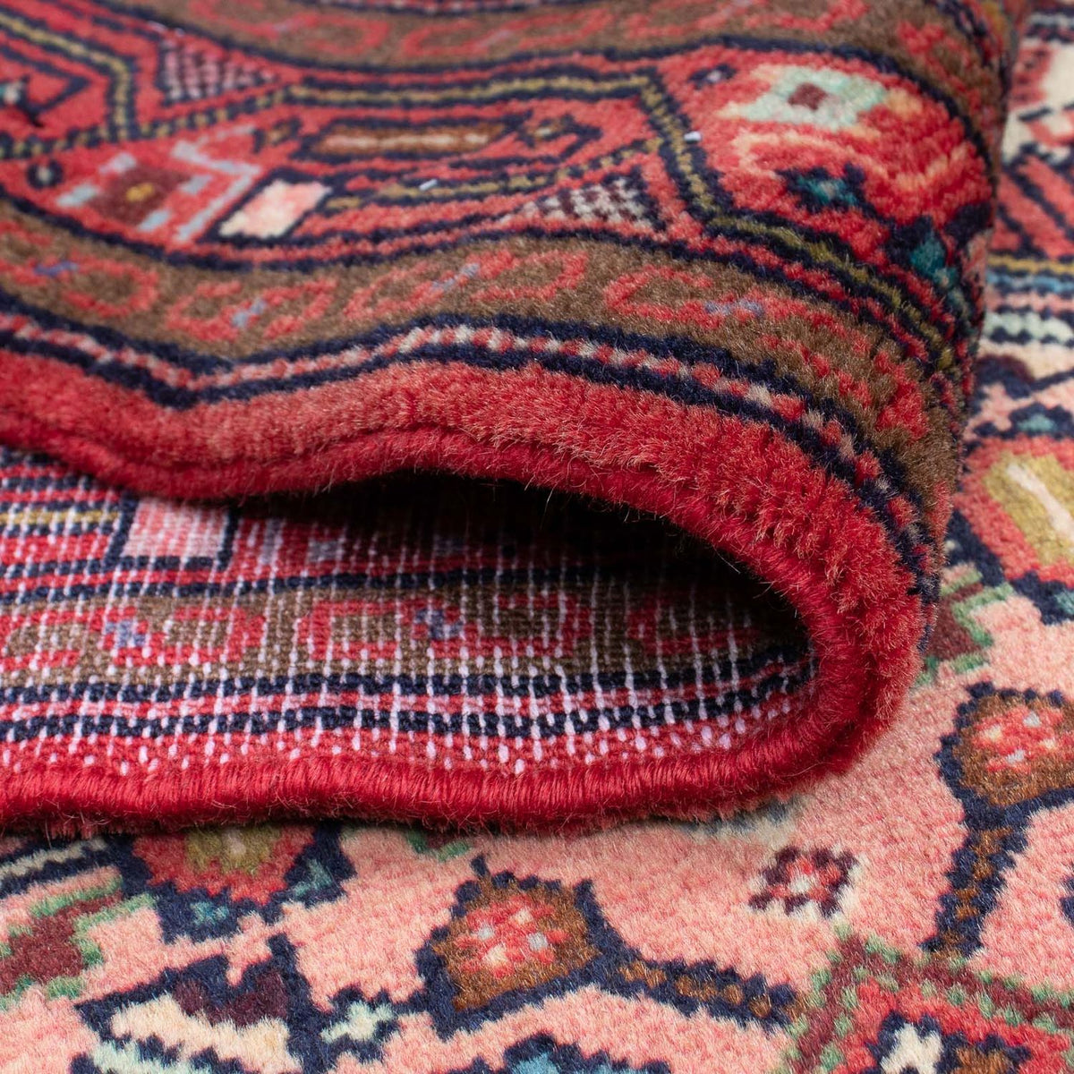 Alfombra de pasillo Alfombra persa - Nómada - 200 x 80 cm - rojo oscuro