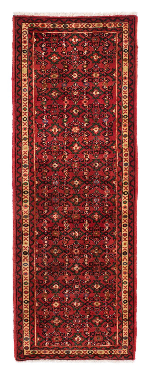 Alfombra de pasillo Alfombra persa - Nómada - 205 x 70 cm - rojo oscuro