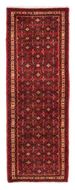 Alfombra de pasillo Alfombra persa - Nómada - 205 x 70 cm - rojo oscuro
