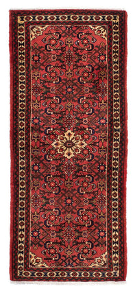 Alfombra de pasillo Alfombra persa - Nómada - 185 x 78 cm - rojo oscuro