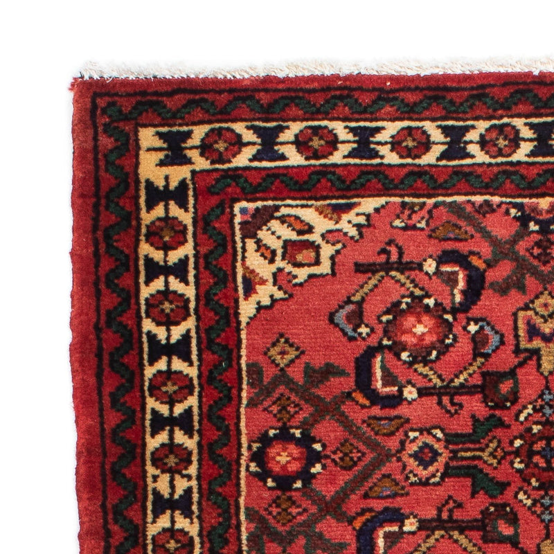 Alfombra de pasillo Alfombra persa - Nómada - 185 x 78 cm - rojo oscuro