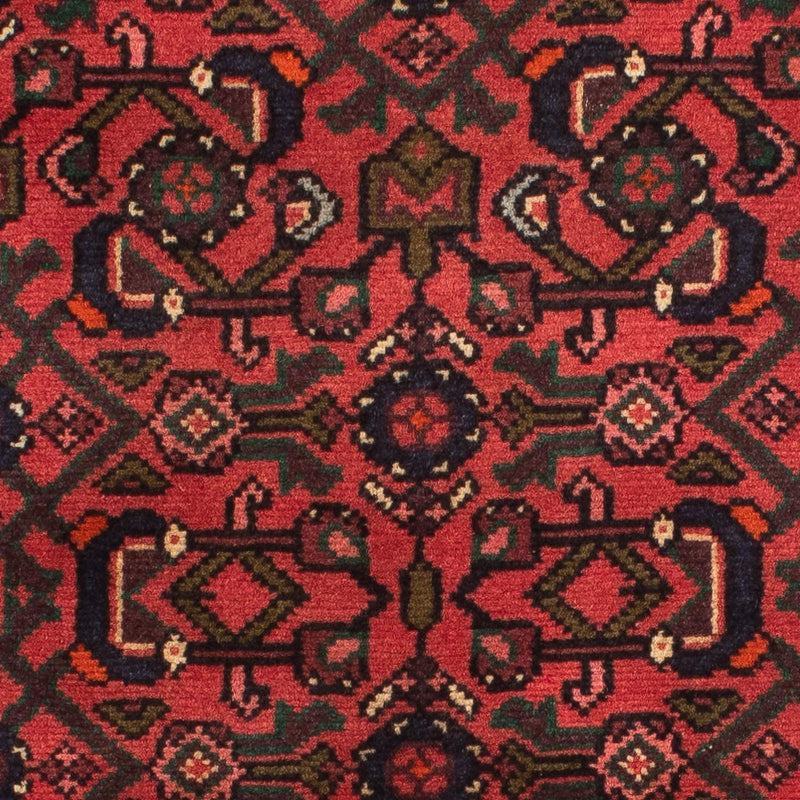 Alfombra de pasillo Alfombra persa - Nómada - 200 x 75 cm - rojo oscuro
