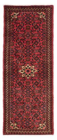 Alfombra de pasillo Alfombra persa - Nómada - 200 x 72 cm - rojo oscuro