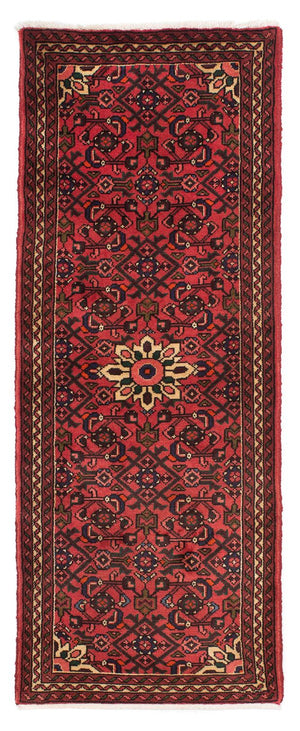 Alfombra de pasillo Alfombra persa - Nómada - 200 x 72 cm - rojo oscuro