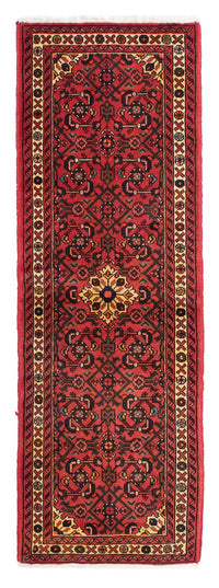 Alfombra de pasillo Alfombra persa - Nómada - 203 x 68 cm - rojo oscuro