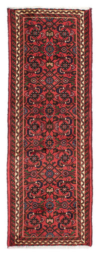 Alfombra de pasillo Alfombra persa - Nómada - 188 x 65 cm - rojo oscuro