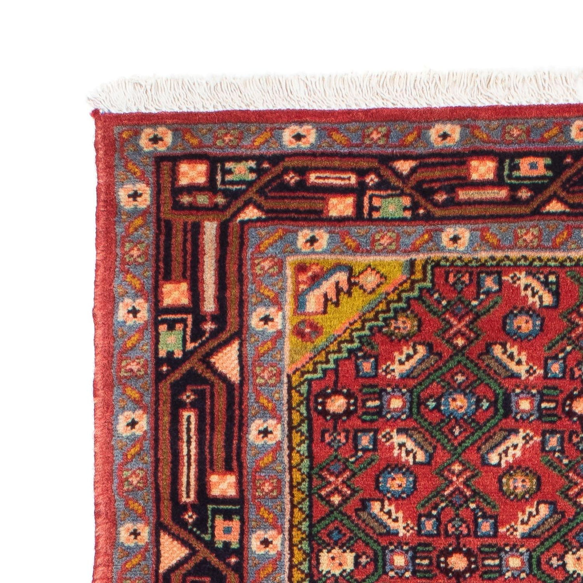 Alfombra de pasillo Alfombra persa - Nómada - 196 x 80 cm - marrón