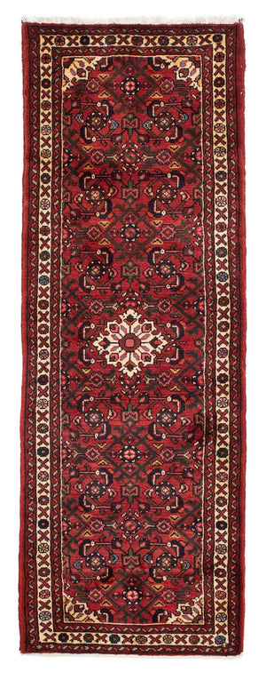 Alfombra de pasillo Alfombra persa - Nómada - 204 x 75 cm - rojo oscuro