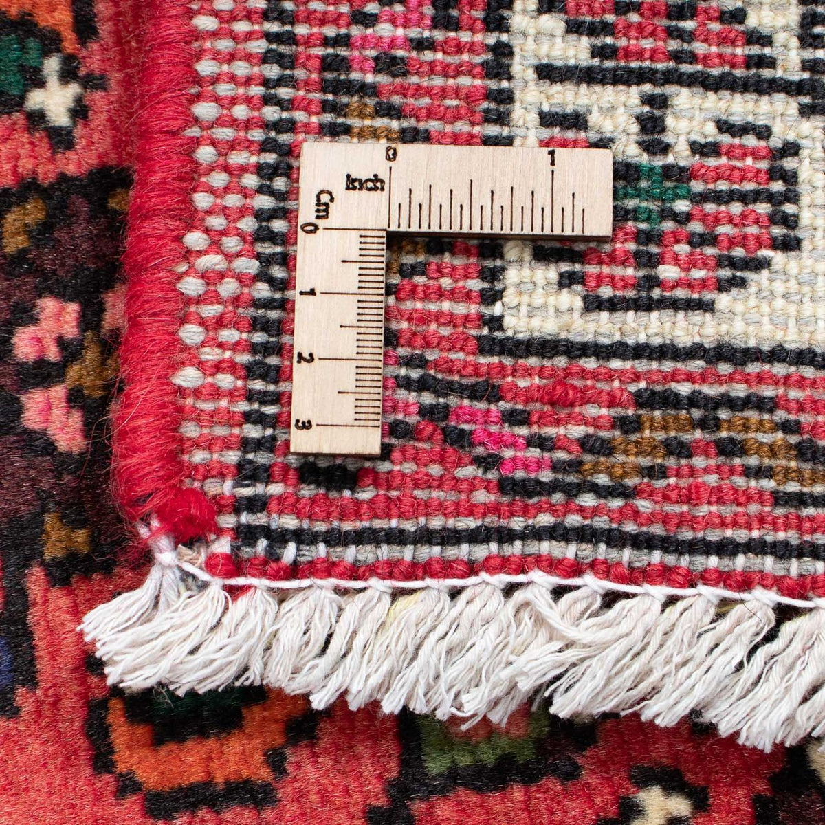 Alfombra de pasillo Alfombra persa - Nómada - 203 x 75 cm - rojo oscuro