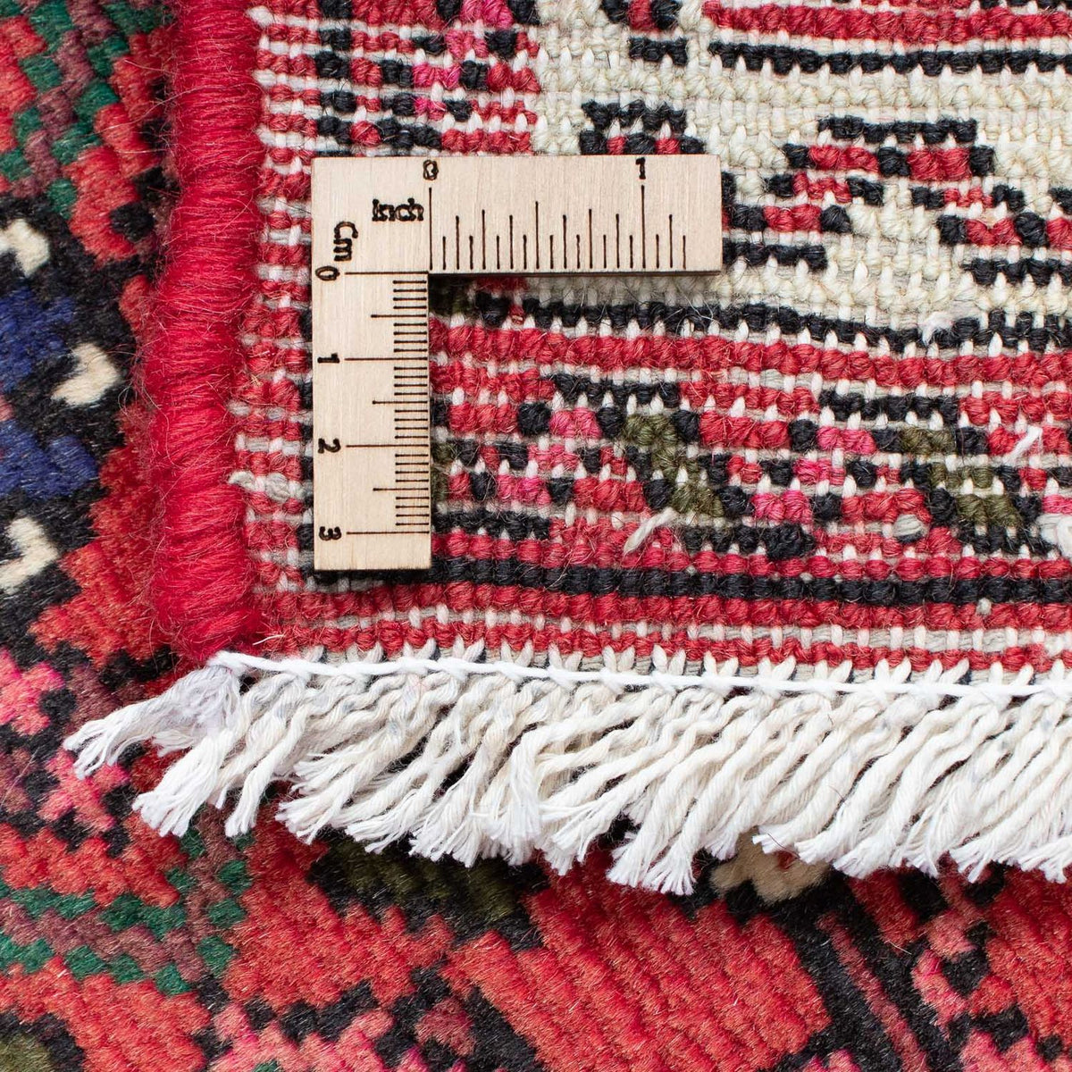 Alfombra de pasillo Alfombra persa - Nómada - 202 x 75 cm - rojo oscuro