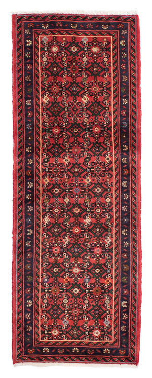 Alfombra de pasillo Alfombra persa - Nómada - 204 x 72 cm - rojo oscuro