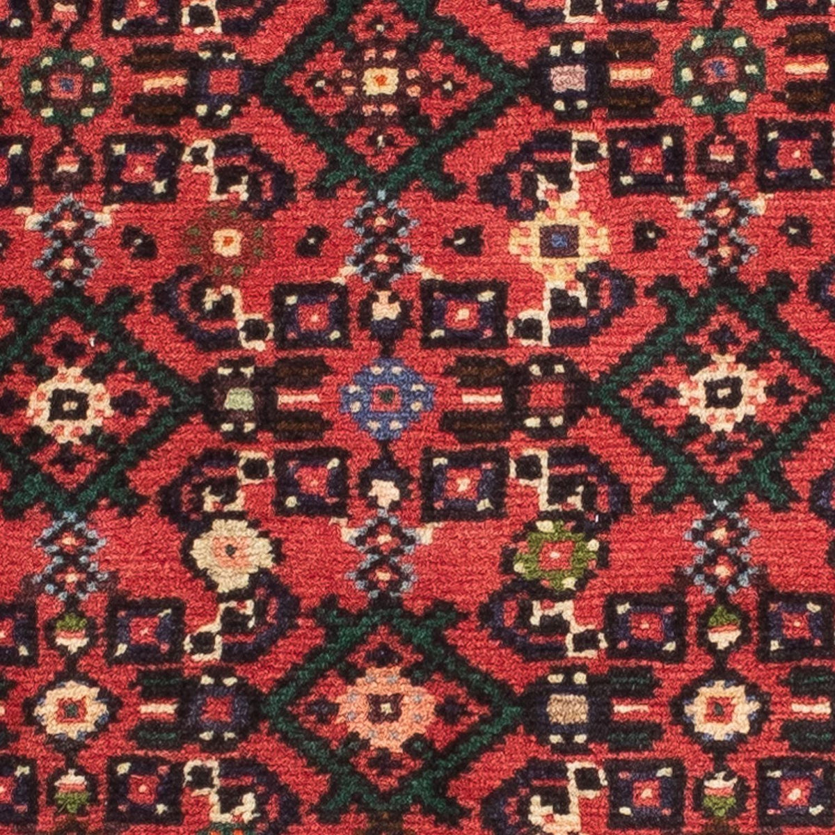 Alfombra de pasillo Alfombra persa - Nómada - 204 x 72 cm - rojo oscuro