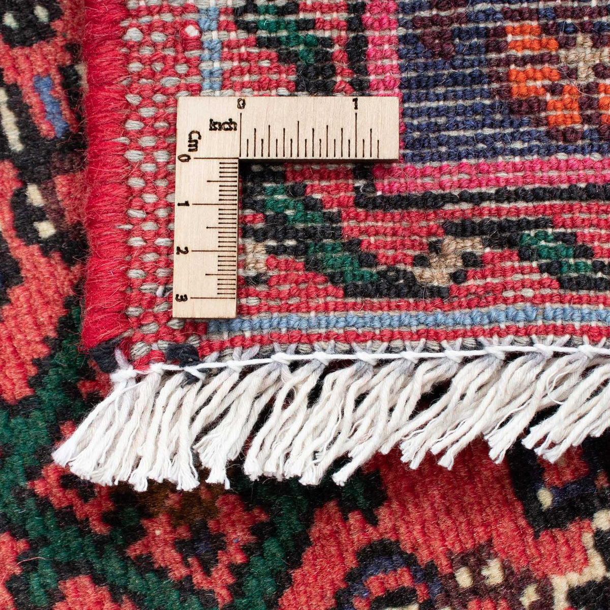 Alfombra de pasillo Alfombra persa - Nómada - 204 x 72 cm - rojo oscuro