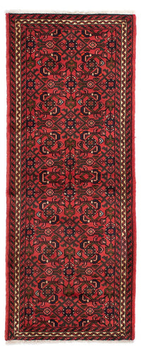 Alfombra de pasillo Alfombra persa - Nómada - 195 x 74 cm - rojo oscuro