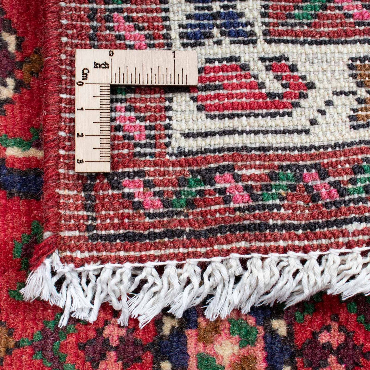 Alfombra de pasillo Alfombra persa - Nómada - 200 x 80 cm - rojo oscuro