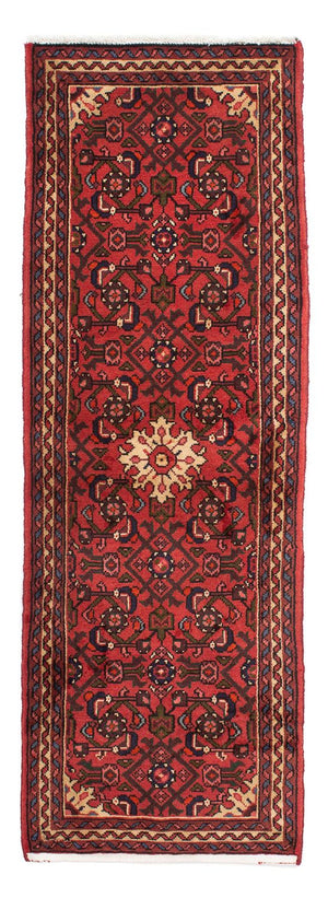 Alfombra de pasillo Alfombra persa - Nómada - 200 x 70 cm - rojo oscuro
