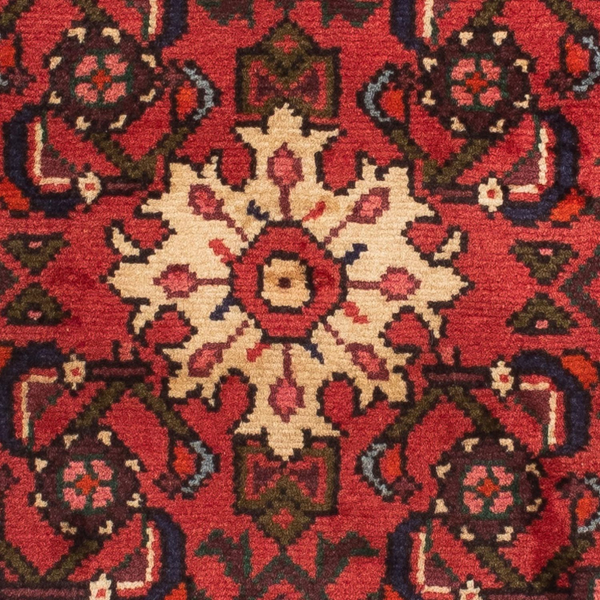 Alfombra de pasillo Alfombra persa - Nómada - 200 x 70 cm - rojo oscuro