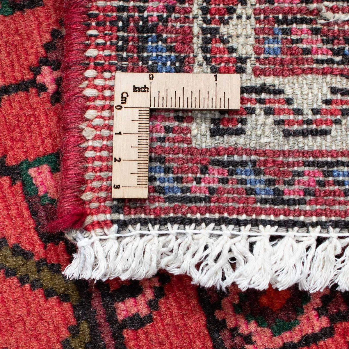 Alfombra de pasillo Alfombra persa - Nómada - 200 x 70 cm - rojo oscuro